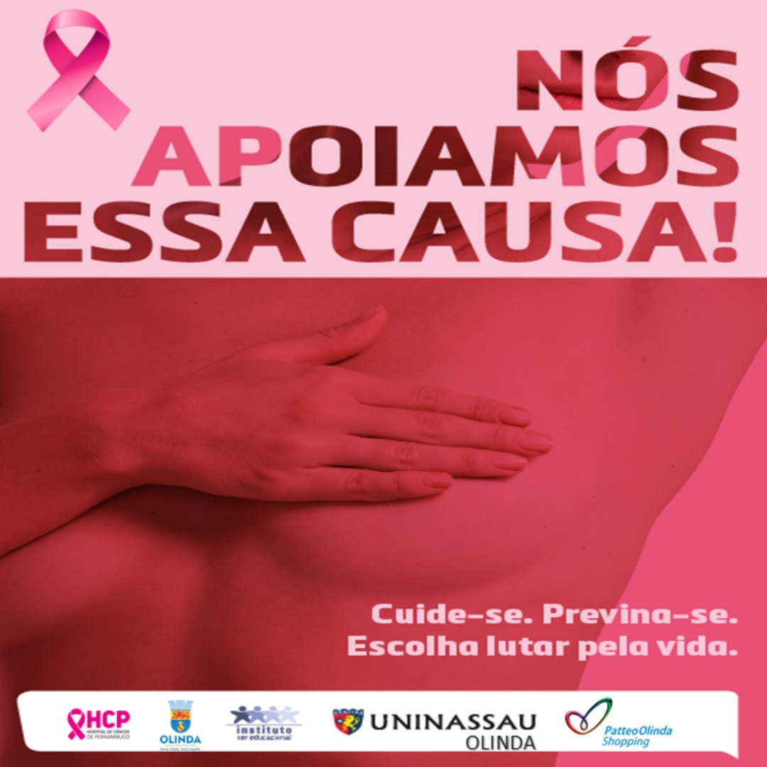 Shopping Patteo Olinda promove ação em apoio à campanha Outubro Rosa