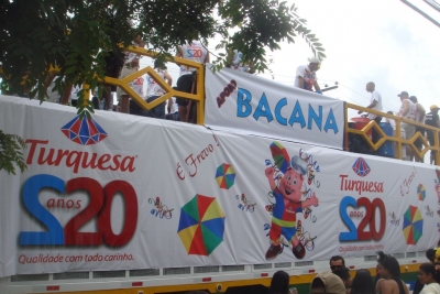 Turquesa patrocina Carnaval do Paulista