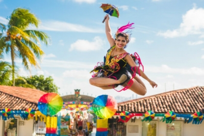 Shopping Patteo recebe totem para eleição dos homenageados do Carnaval de Olinda 2024