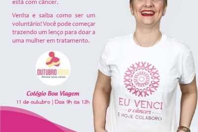 Outubro Rosa no Colégio Boa Viagem