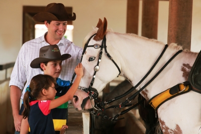 Monte Castelo: programação de férias na fazenda