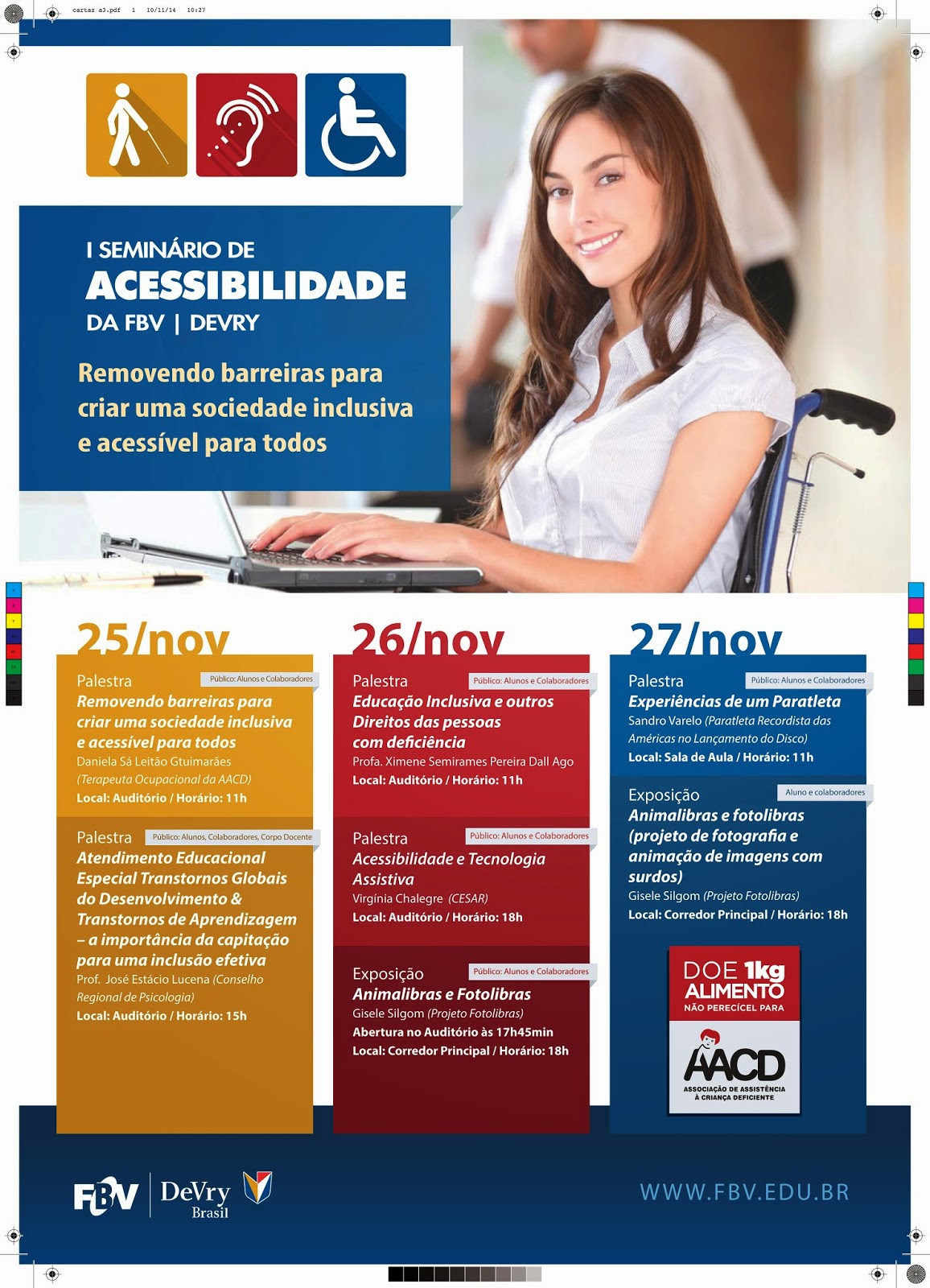 Faculdade Boa Viagem promove I Seminário de Acessibilidade